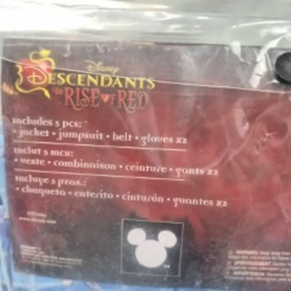 Disney Descendants Rise Of Red Chloe Child Costume Halloween Cosplay Dress Up L - Picture 5 of 7